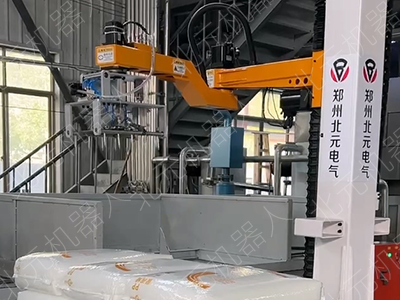 袋装拆包上下料立柱码垛机
