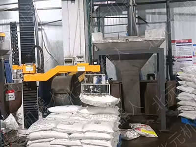 袋装拆包上下料立柱码垛机